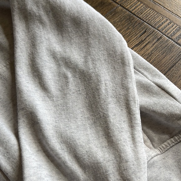 Womens gray zipper hoodie.  XS Nike. - Picture 5 of 7